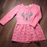 Disney myszka Minnie sukienka dla dziewczynki