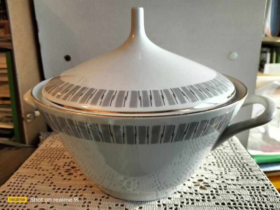 Waza na zupę, Bohemian; vintage; wymiary : 27 x 19cm