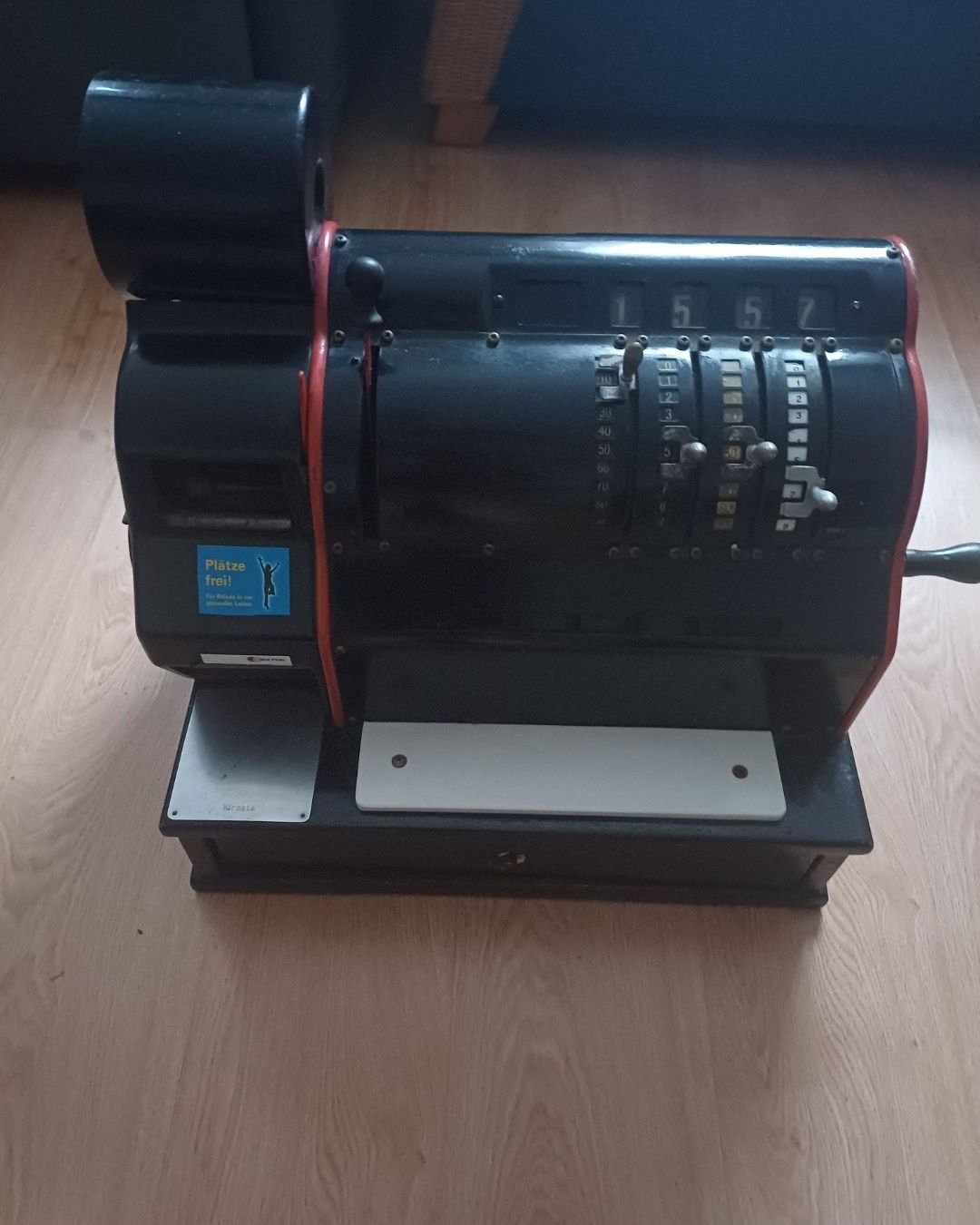 Zabytkowa kasa fiskalna KRUPP