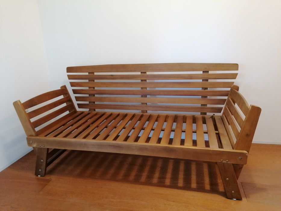 Sofa exterior madeira