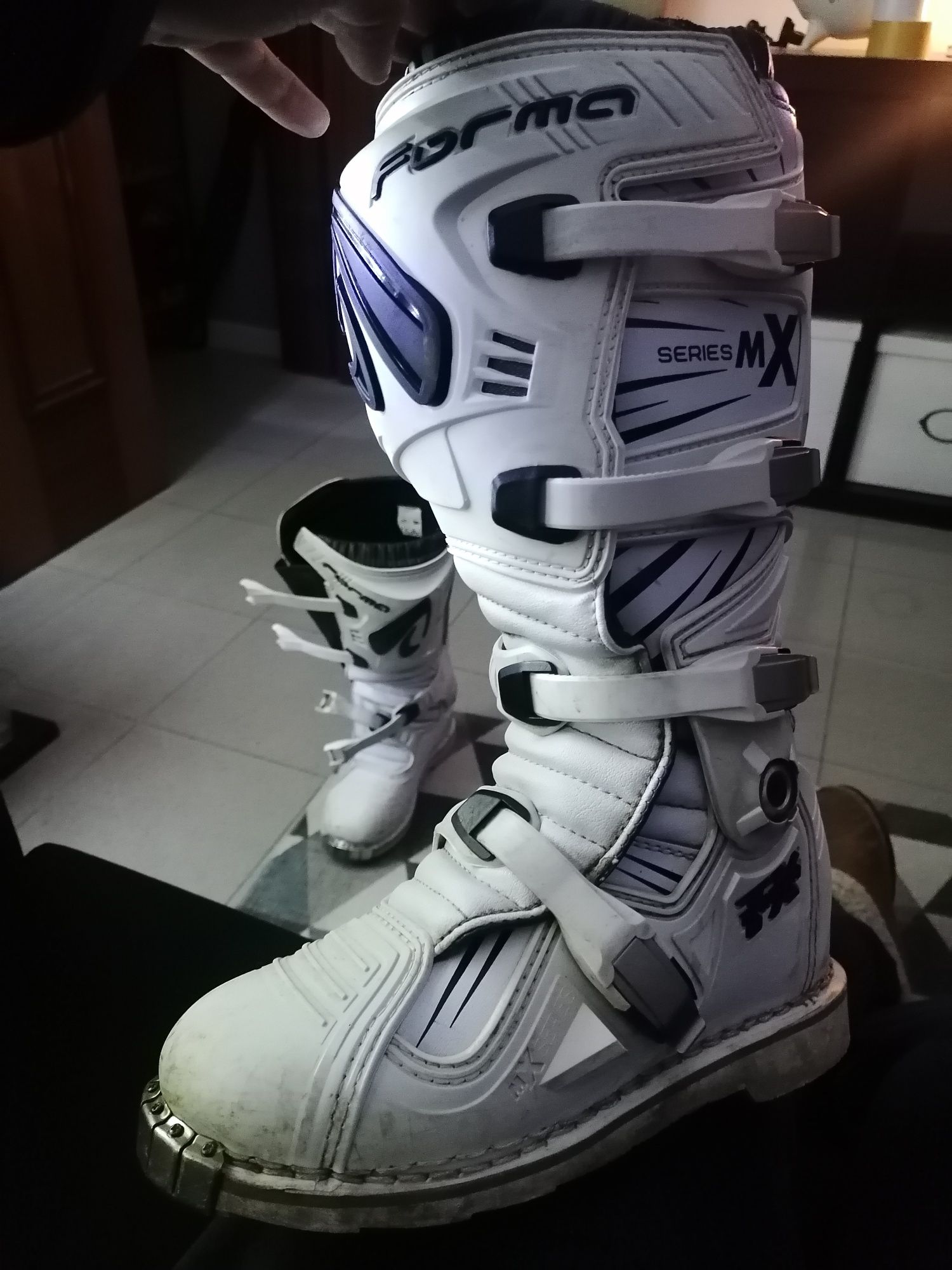 Botas Forma Yerrain TX Brancas enduro