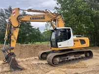 liebherr 916 koparka gąsienicowa błotniak z holandii