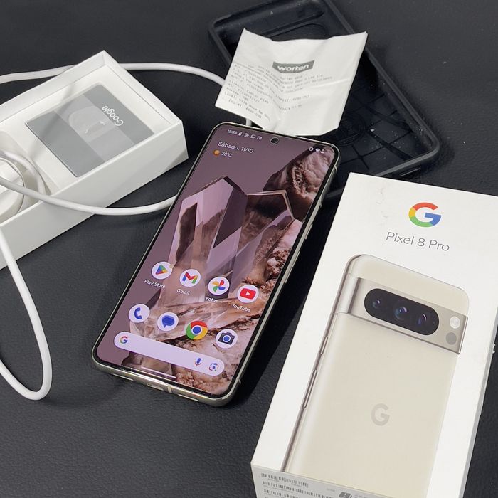 Pixel 8 pro 254g impecavel,pouco tempo usado
