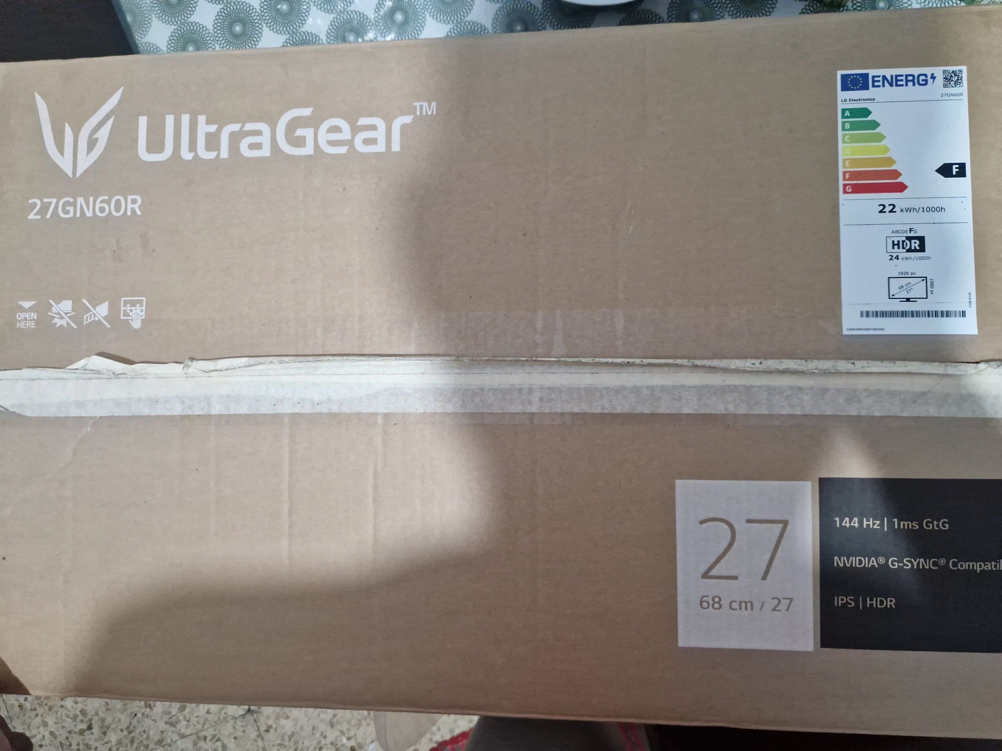 Monitor LG Game 27 144Hz