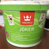 Фарба Tikkurila Joker 2,7 л. Колір - чорний (4223D по Kraft Paints)