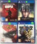 Gry PS4/PS5 Sifu Final Fantasy XV Dragon Ball Xenoverse 2 God of War