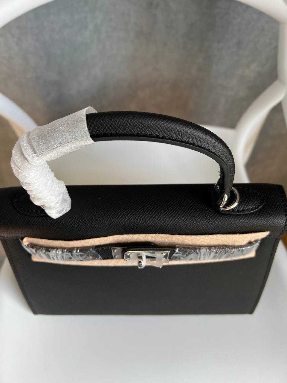 Hermes Kelly 25 Black жіноча сумка HERMES Hermes Kelly 25 Bag