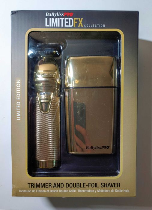 Babyliss pro skeleton Gold тример та шейвер набір