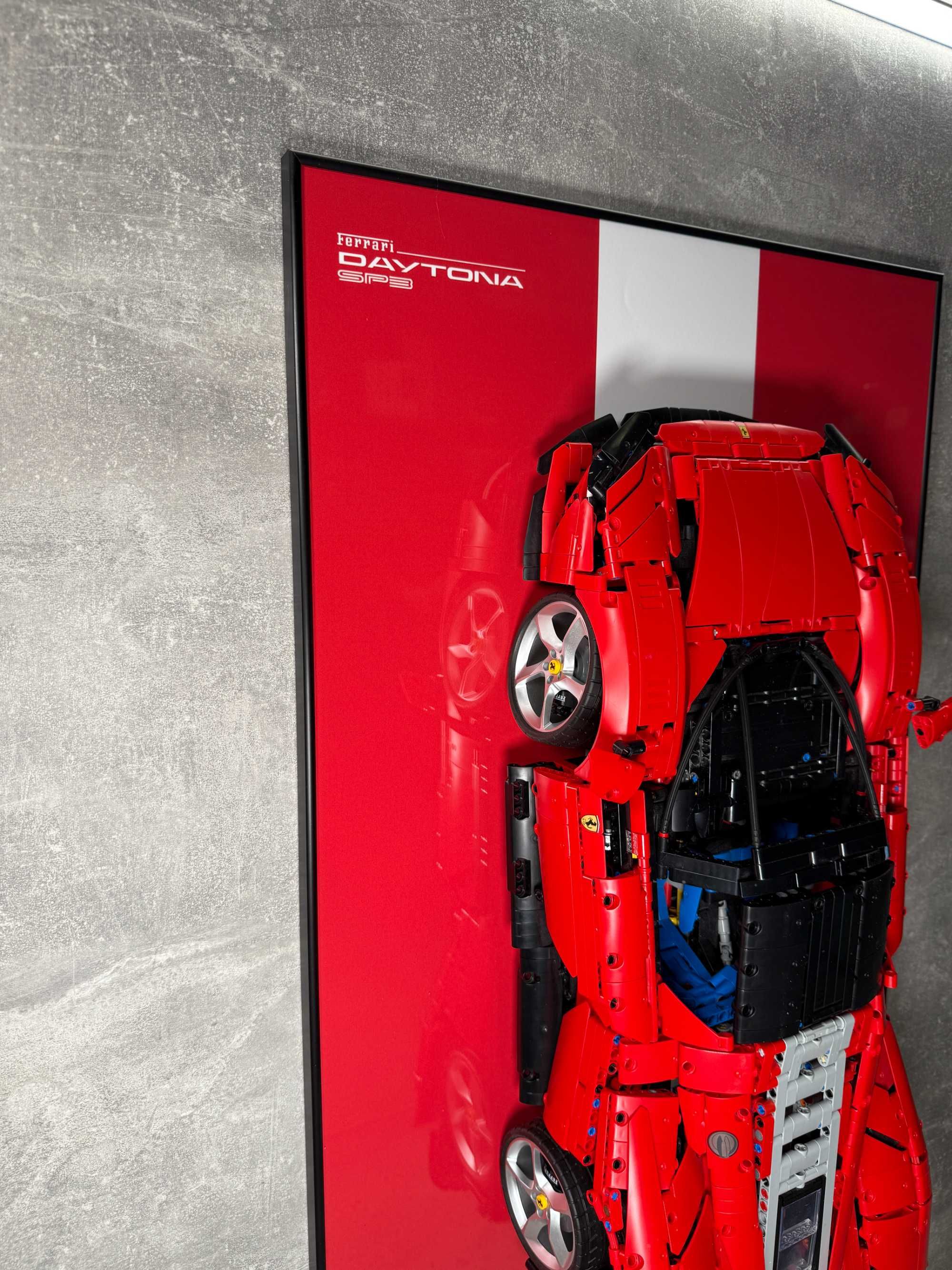 Рамка на Стіну для Лего Ферарі Дайтона LEGO Technic Ferrari SP3 42143
