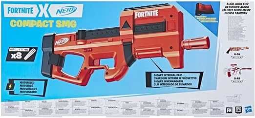 Бластер Нерф Фортнайт Компакт SMG Nerf Fortnite Compact SMG