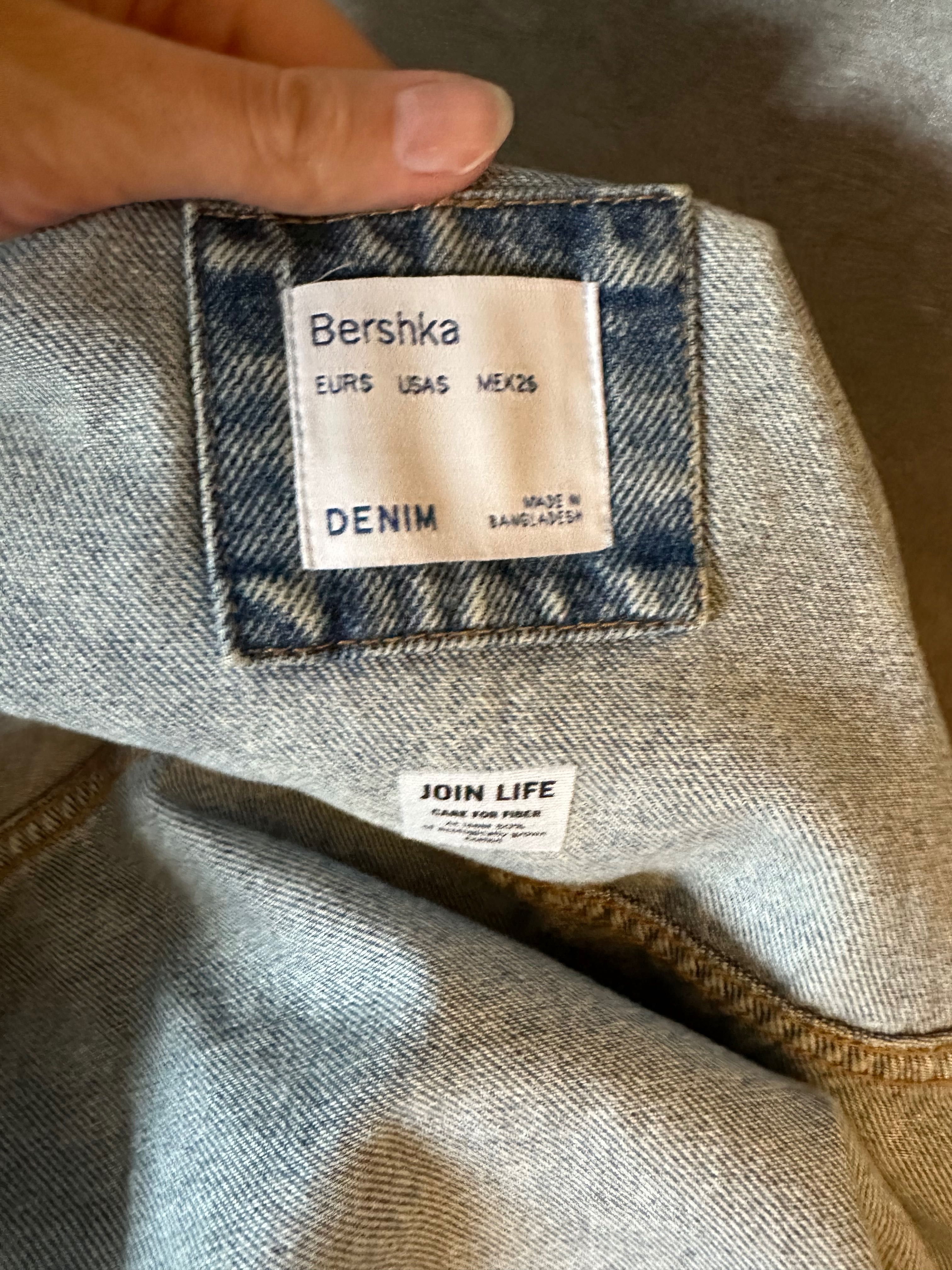 Kurtka jeansowa Bershka S oversize