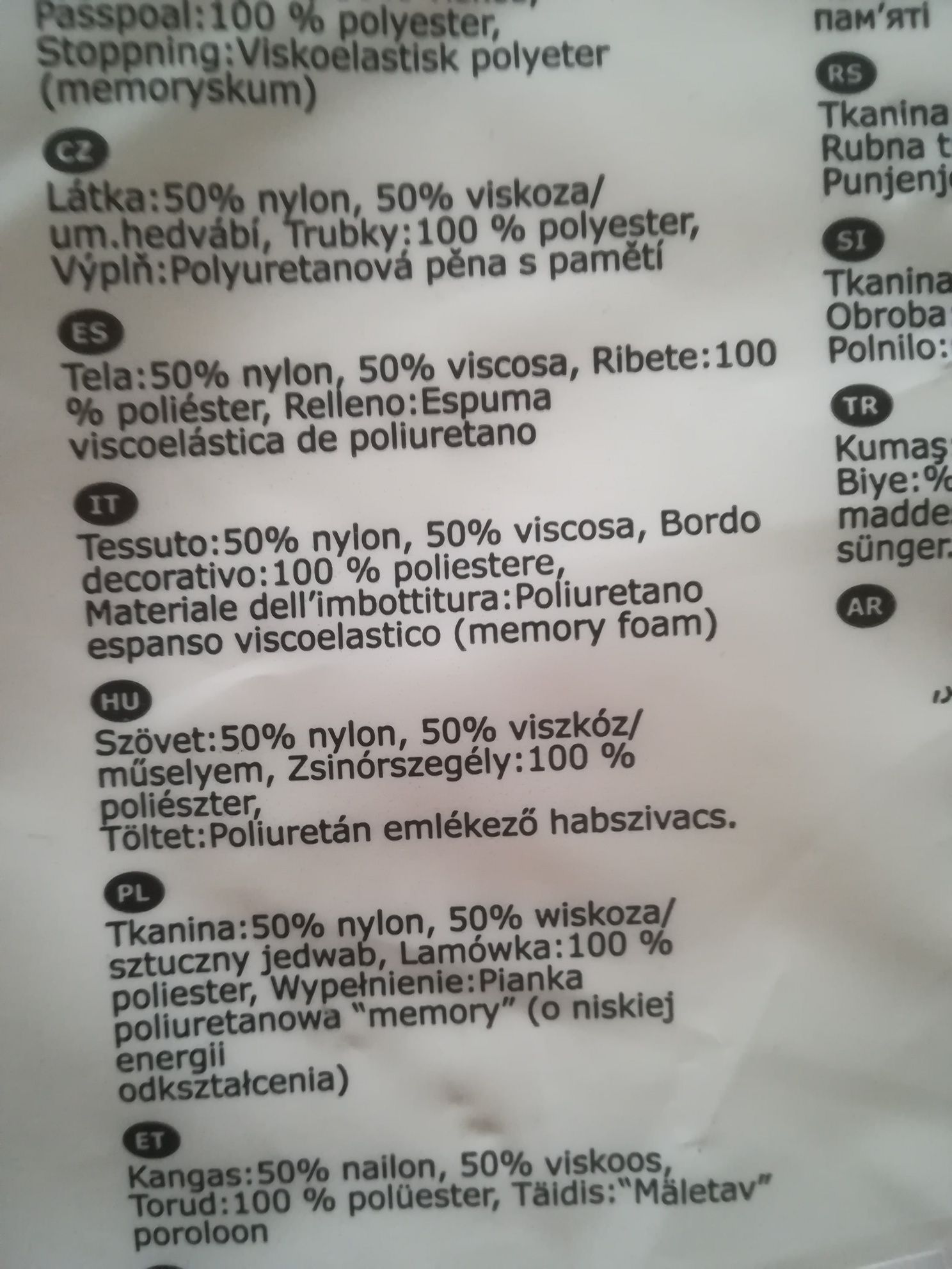 Poduszka chłodząca ergonomiczna IKEA Styltmal