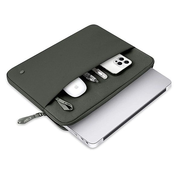 Torba Tech-Protect Sleeve na laptopa 13-14 - zielona