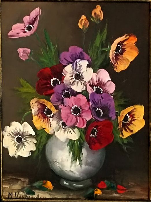 Картина - квіти, квітковий натюрморт