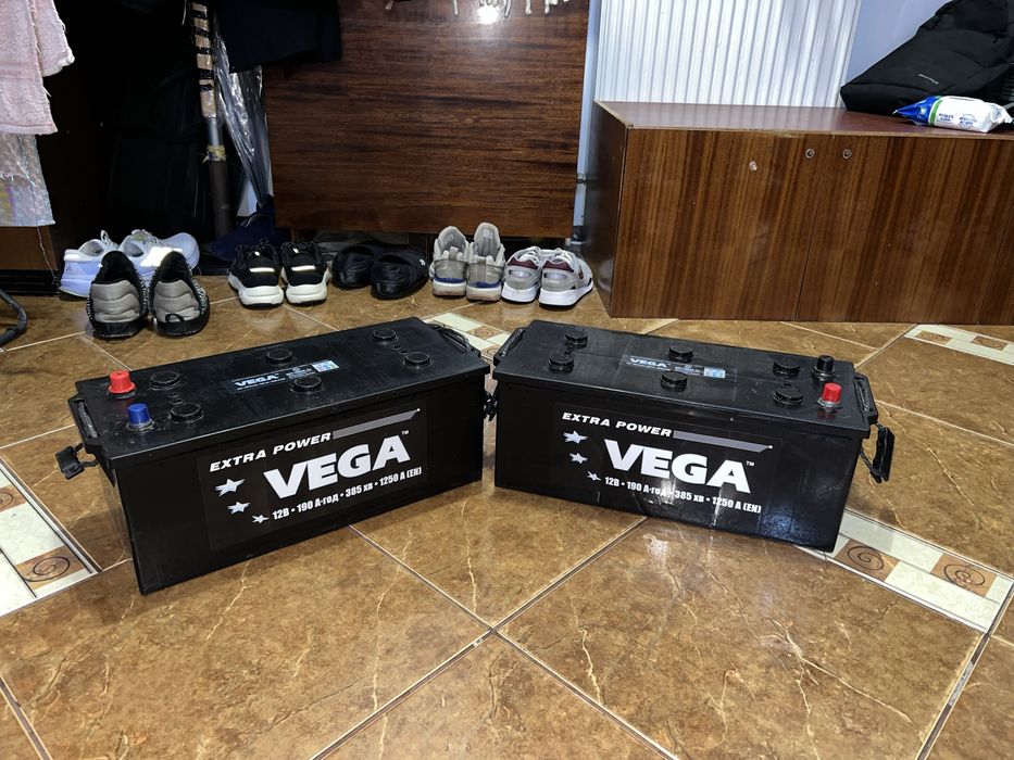 Аккумулятор 12в 190Ач Євро Vega Extra