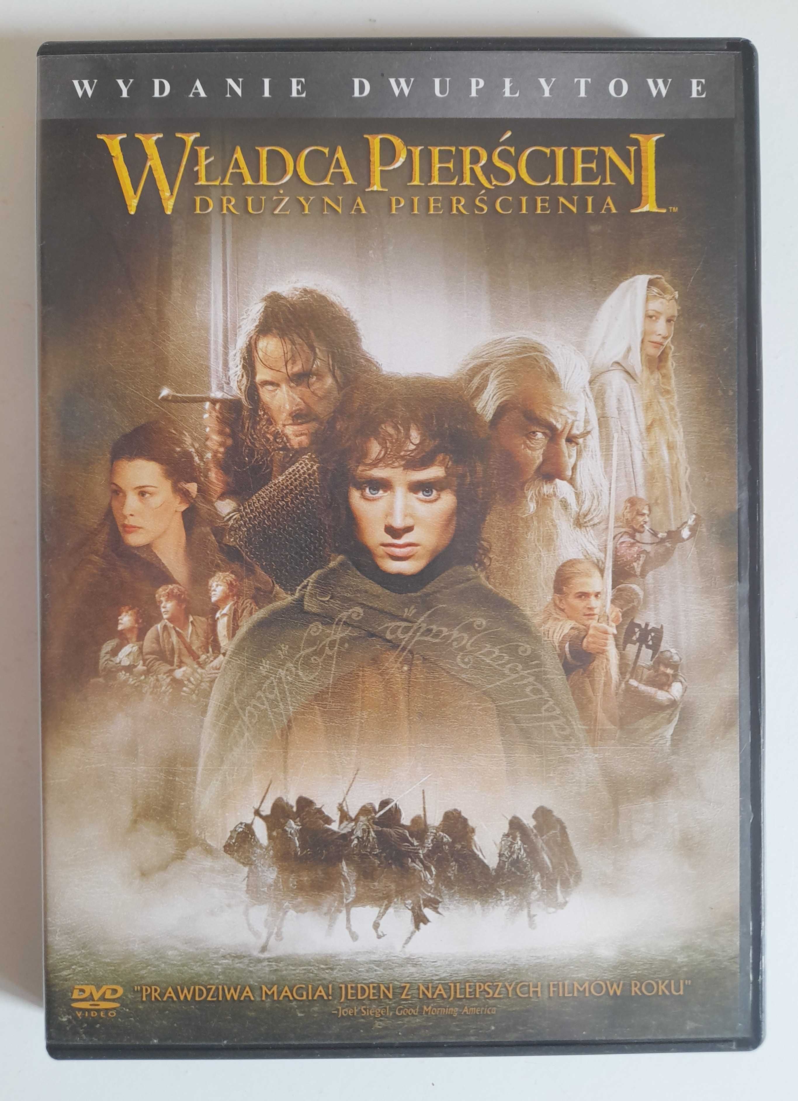 Władca Pierścieni. Drużyna Pierścienia płyta DVD