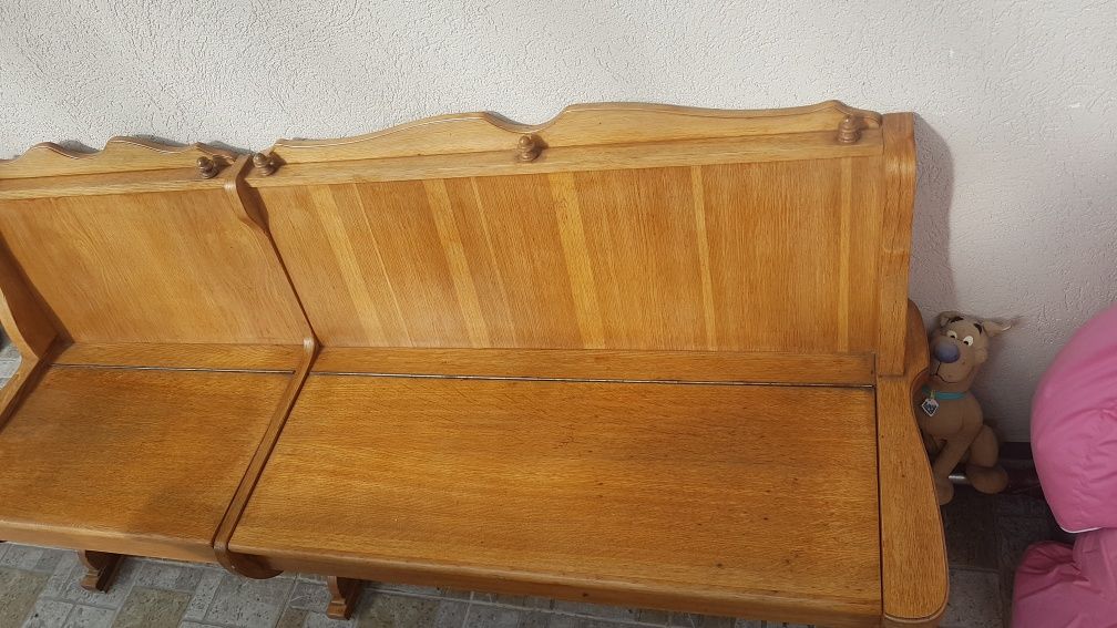 Stół rozkładany z ławką