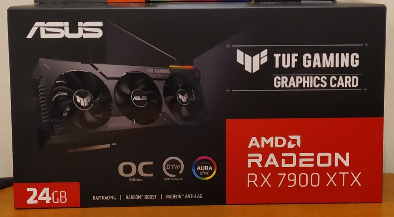 Karta graficzna ASUS Radeon RX 7900 XTX TUF Gaming OC 24GB GDDR6