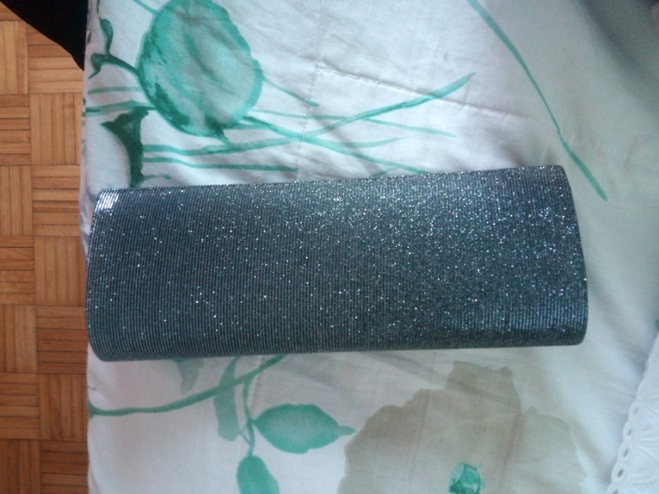bolsa pochete de cerimonia preta cinza