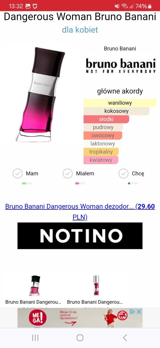 Bruno Banani Dangeorus Woman woda toaletowa