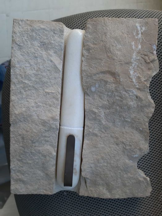 Caneta em mármore  decorativa