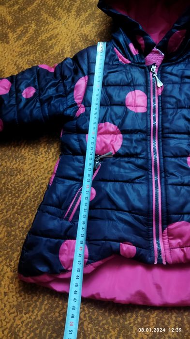 Зимняя куртка на девочку 4 года