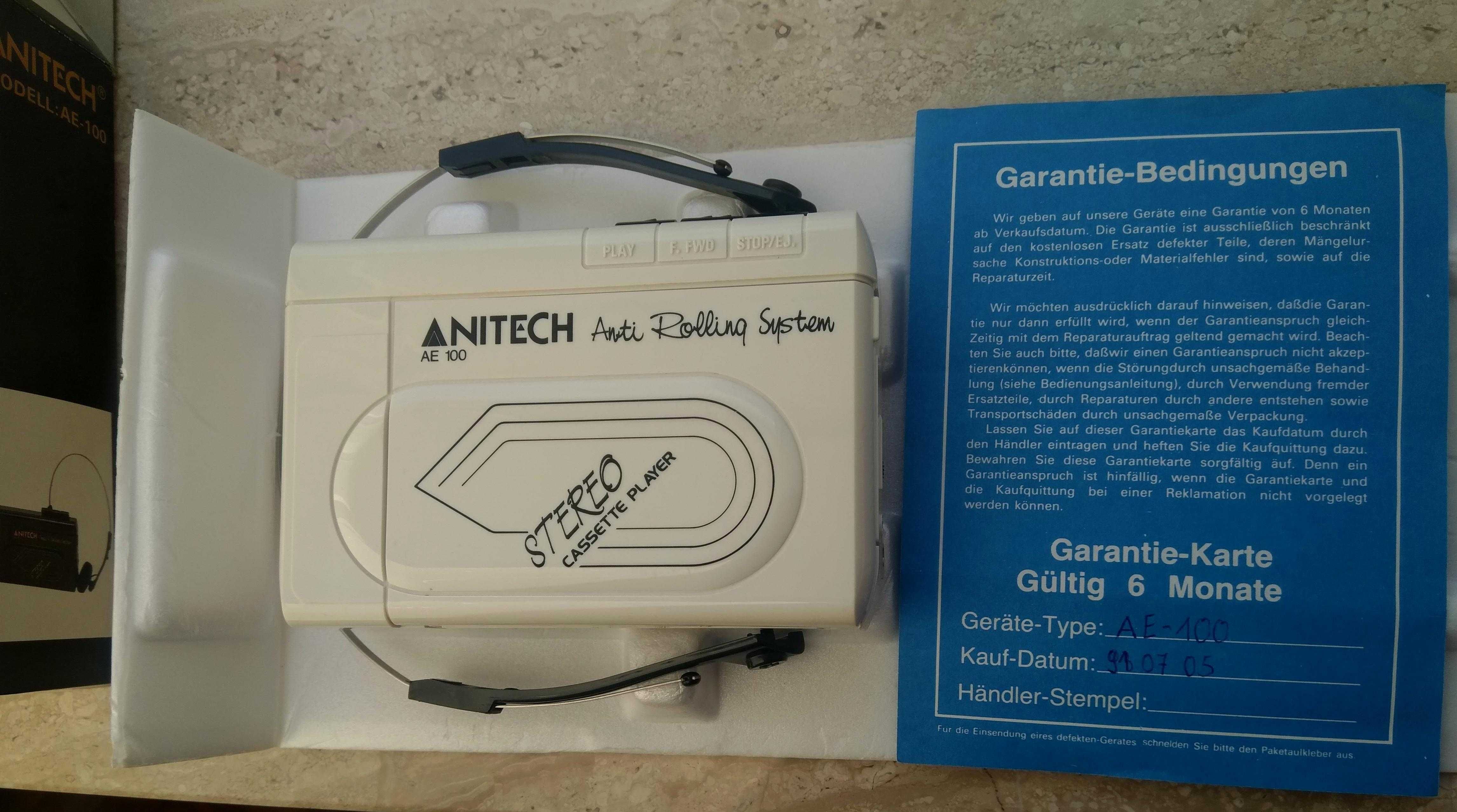 Walkman ANITECH AE 100