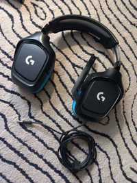Słuchawki Logitech G432. Słuchawki stan idealny
