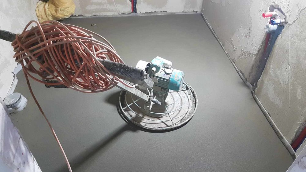 Posadzki Mixokret STYROBETON Miksokret Mixokretem Płyty Betonowe