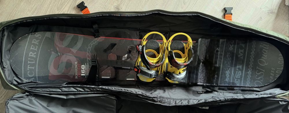 Сноуборд Rossignol CIRCUIT AMPTEK + кріплення Santa Cruz