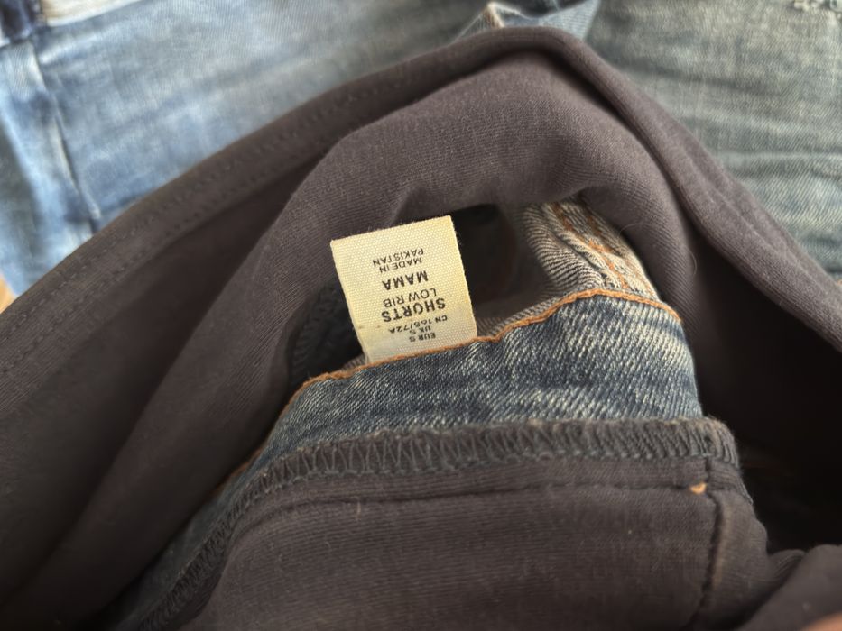 Krótkie Spodnie ciążowe hm rozm. S. Szorty jeansowe