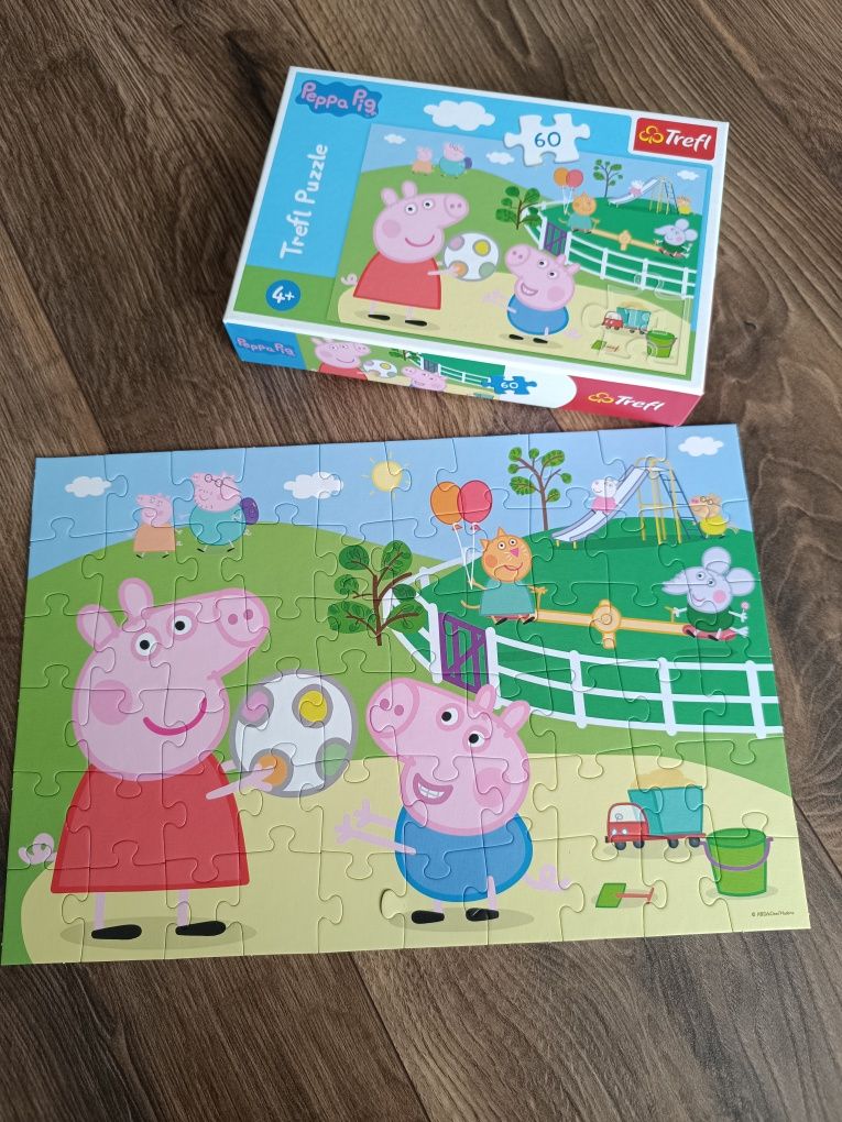 Puzzle Peppa, 4+, 60 elementów