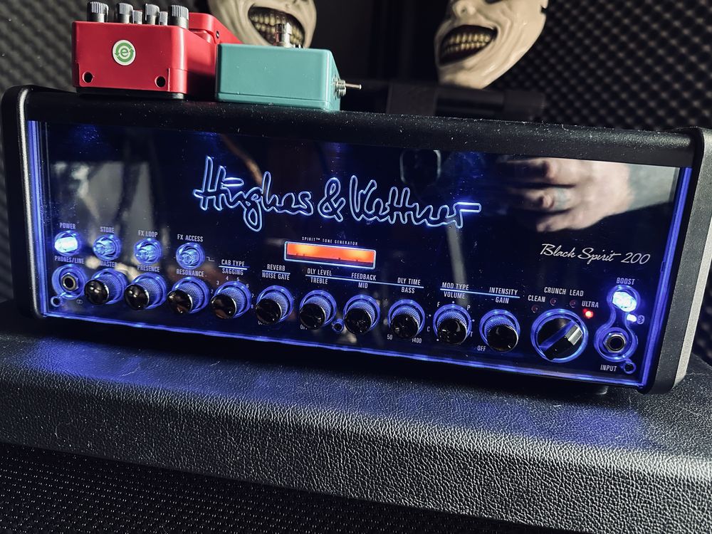 Head gitarowy Hughes&Kettner Black Spirit 200  tube screamer gratis