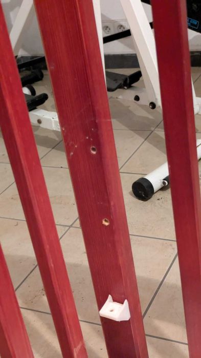 Łóżeczko dziecięce drewniane