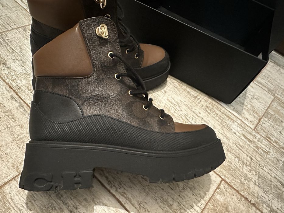 Черевики coach ідеальний стан 36 р-р