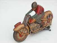 Moto em Folha de Flandres de Corda a Funcionar