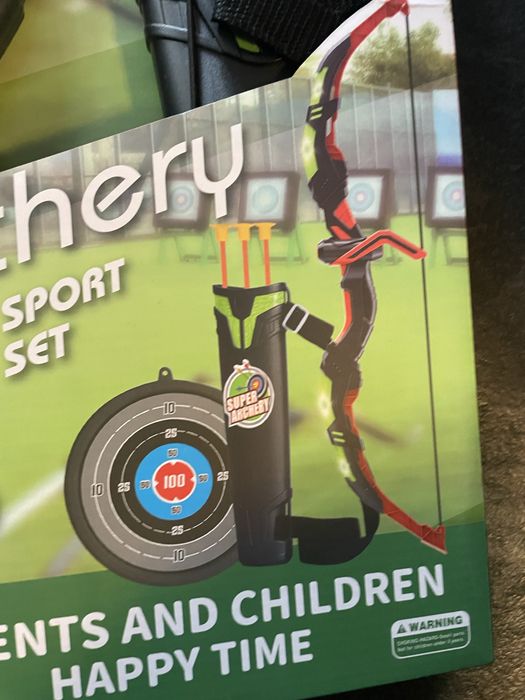 Zestaw do strzelania łuk tarcza nowe