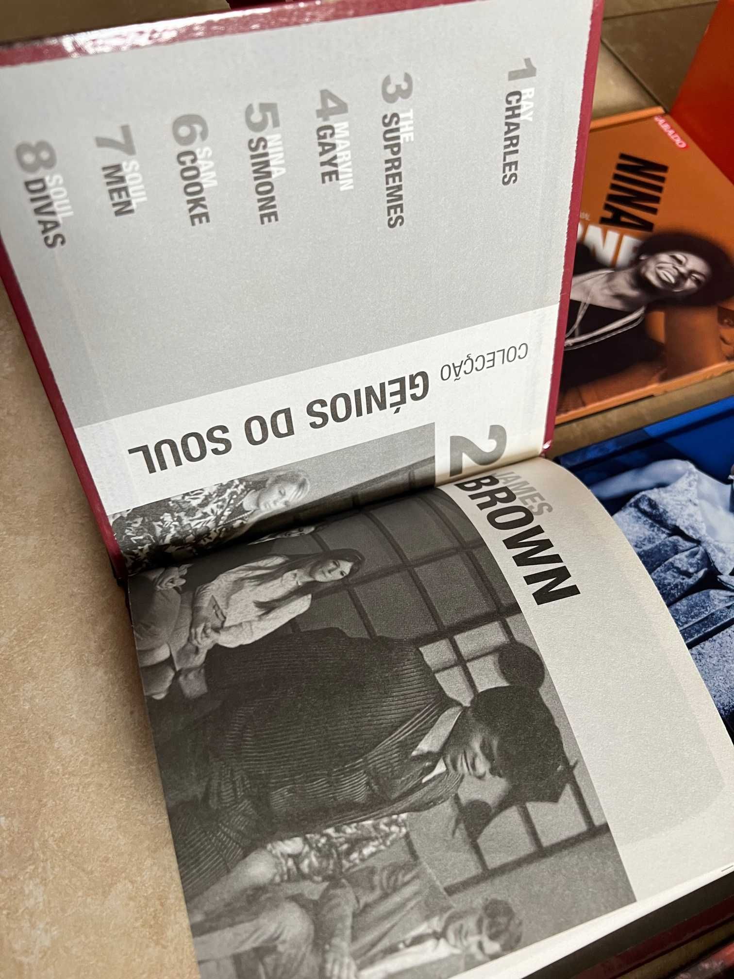 Colecção Génio do Soul Nova Completa com caixa arquivadora