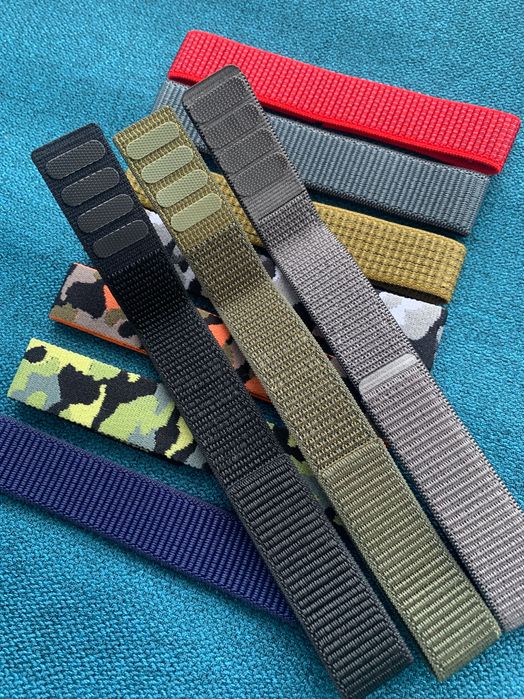 Нейлонові ремінці до годинників Garmin, Samsung 20мм / 22мм / 26мм