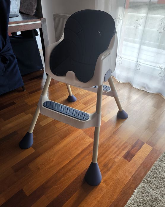 Krzesełko do karmienia, kolor niebieski