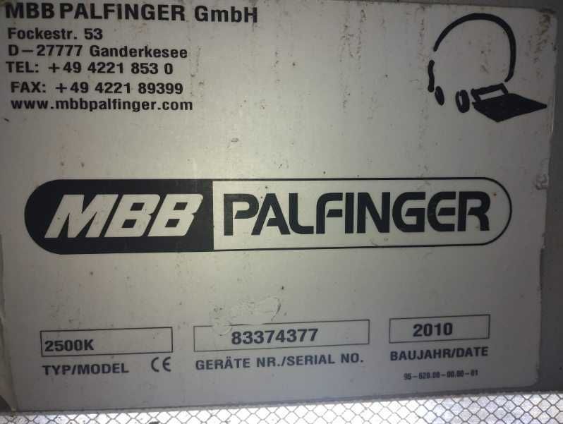Winda MBB Palfinger  z MAN-a