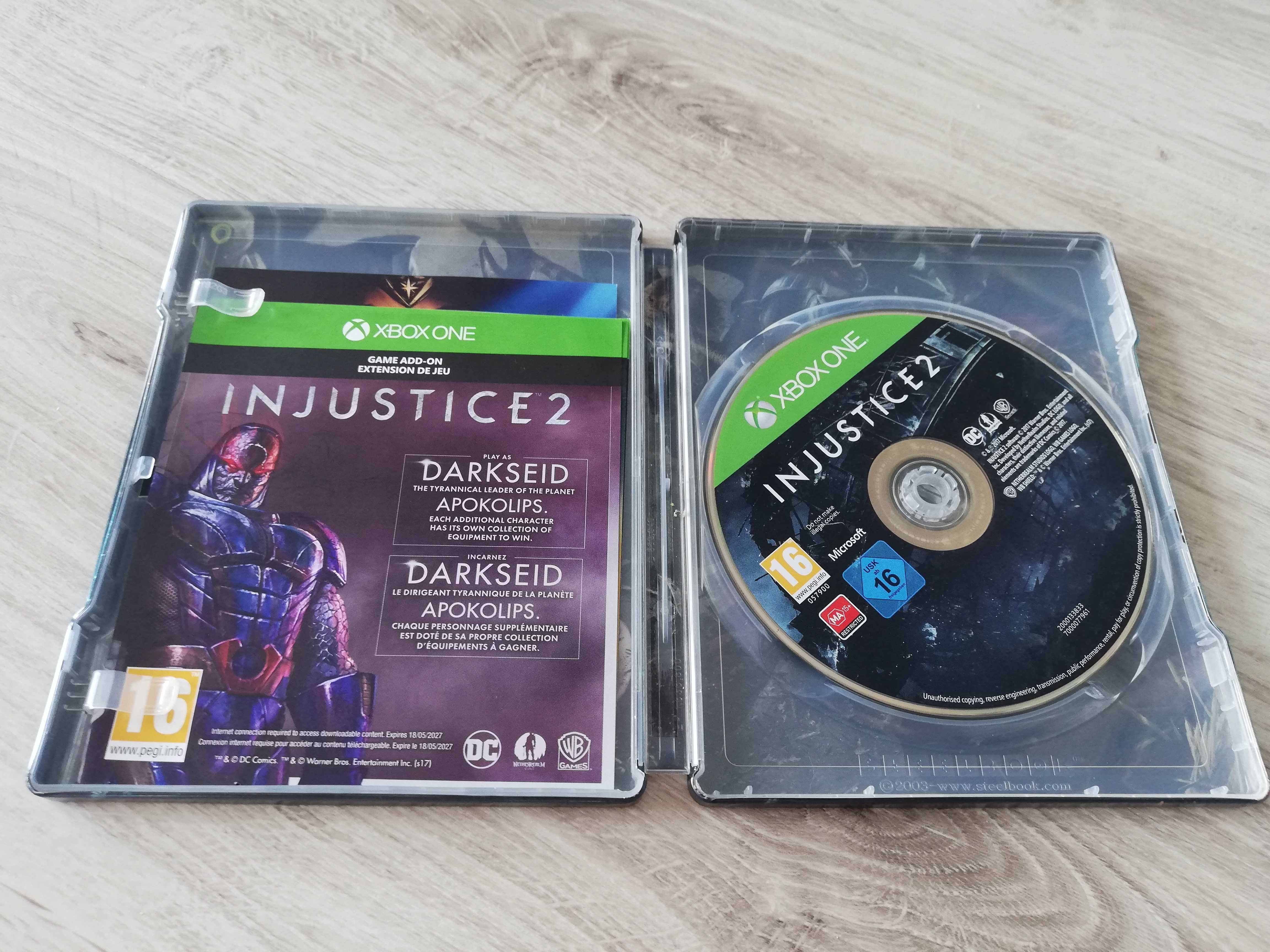 GRA Xbox Injustice 2 Steelbook G2