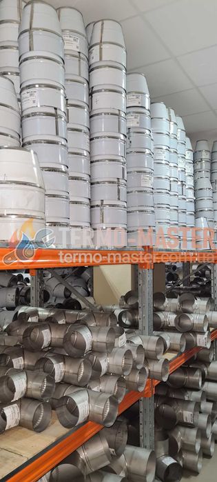 Димоходи з нержавіючої сталі для котла, каміна, буржуйки 140 1мм