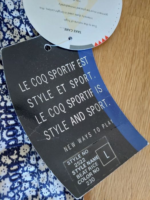 Saia desporto Le Coq Sportif nova