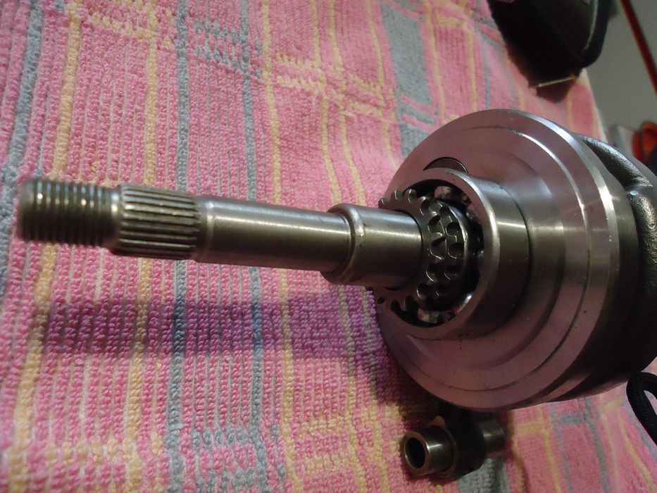 Колінвал GY6-80 (HAY 80) на скутер з 4х тактним мотором