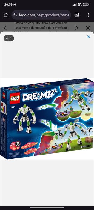 Lego 71454 DreamZzz Novo