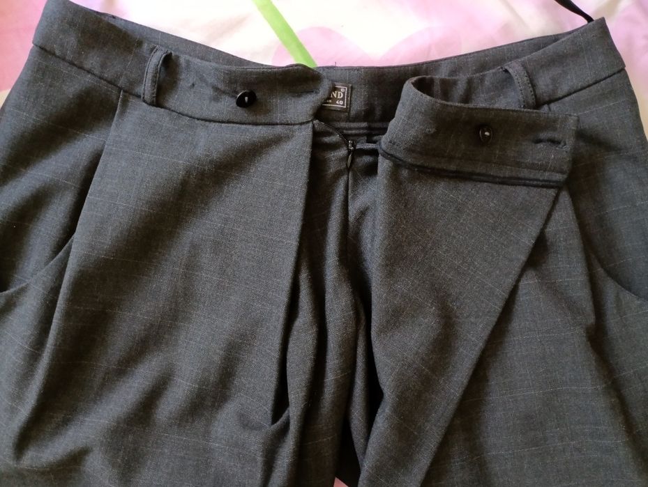 Брюки женские на запах: M-L, 46-48 размер, демисезон, Турция