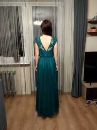 Piękna zielona suknia roz.36
