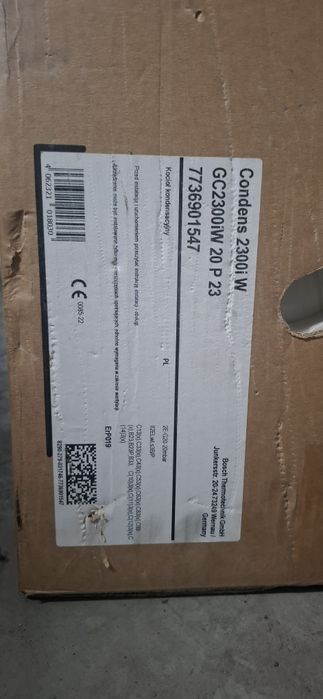 Bosch Condens GC2300iW 20P kocioł kondensacyjny jednofunkcyjny