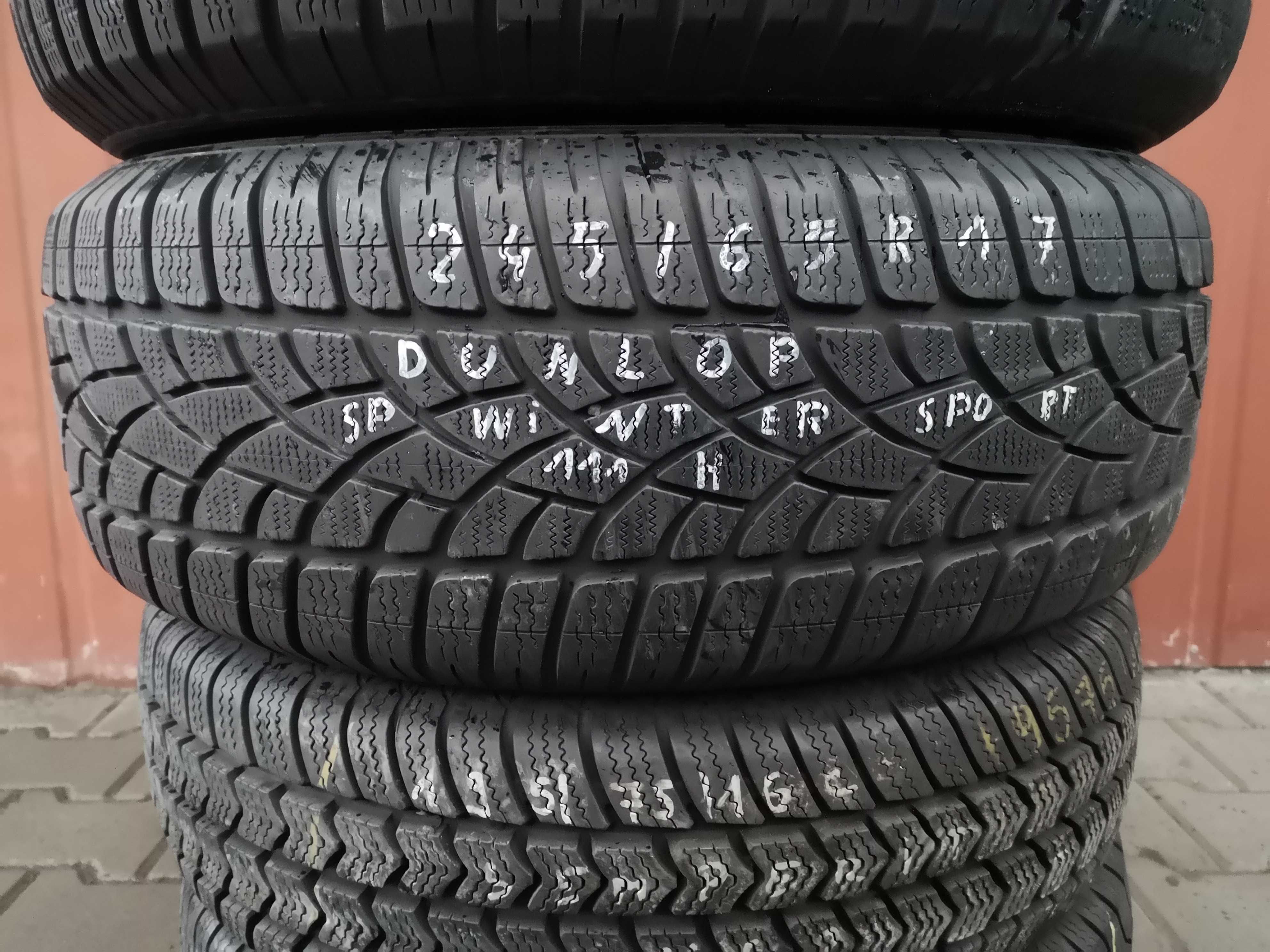 245/65 R17 111H - Dunlop Sp Winter Sport 3D (2 sztuki)